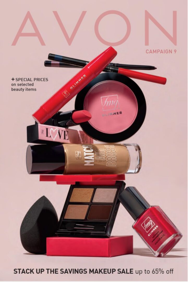 Avon makeup sale: up to 65% off.