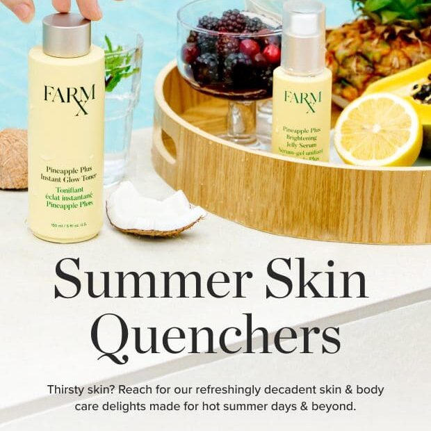 A picture of some skin quenchers on top of a table.